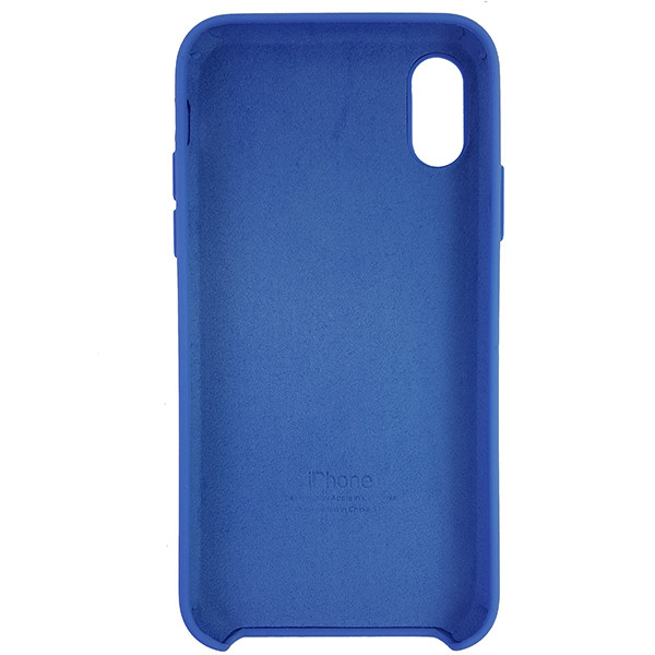 Чохол Copy Silicone Case iPhone X/XS Light Blue (3) - 4