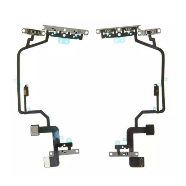 Шлейф для iPhone XR, із кнопками звуку, кнопкою ввімкнення та мікрофоном - 1