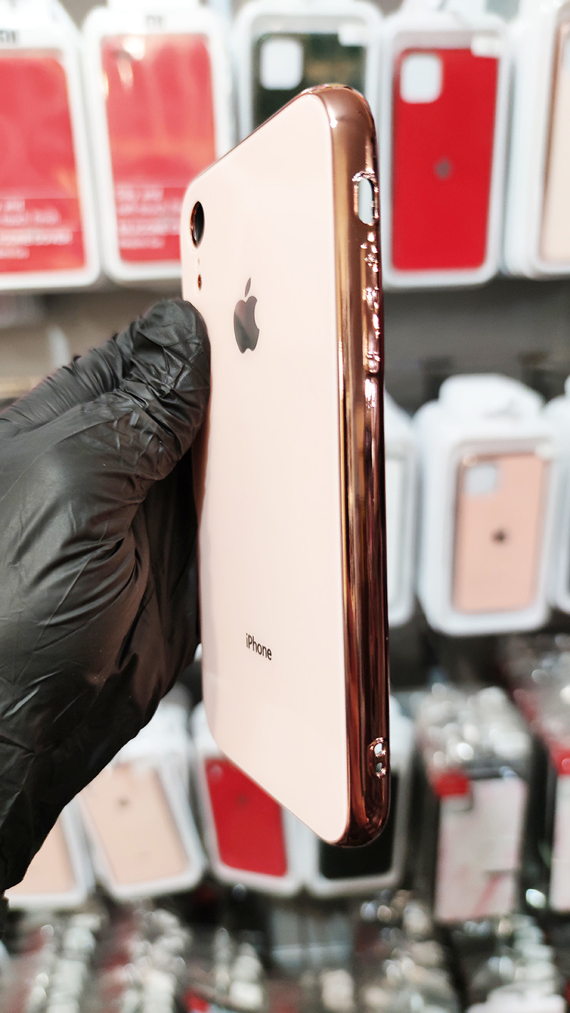 Чохол Glass Case для Apple iPhone XR Light Pink - 3