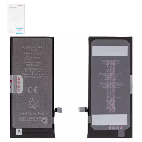 Акумулятор iPhone XR, High Capacity, 3500 mAh, JCID - 1