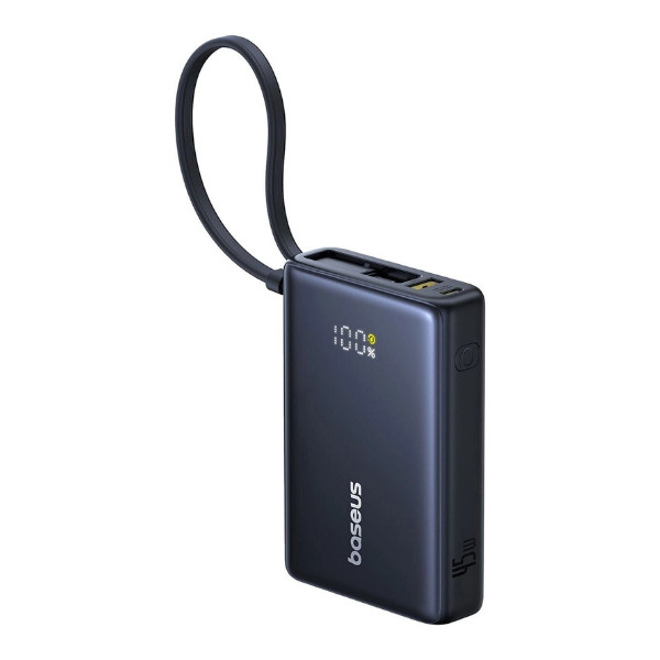 Універсальна мобільна батарея Baseus PicoGo, 10000mAh, 45W, Cosmic Black - 1