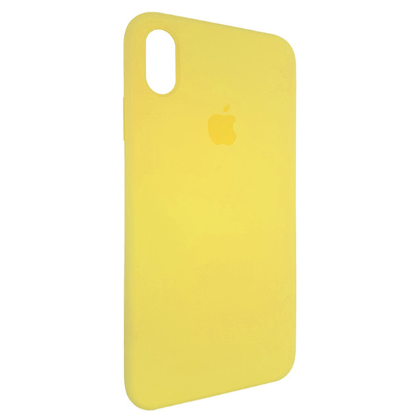Чохол Copy Silicone Case iPhone XS Max Flash Yellow (32) - 1