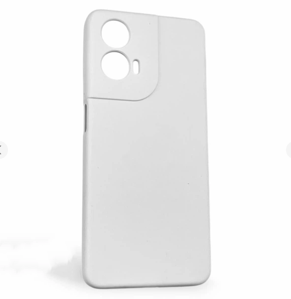 Чохол Original Silicone Case для Motorola XT2363 Moto G34, White - 1