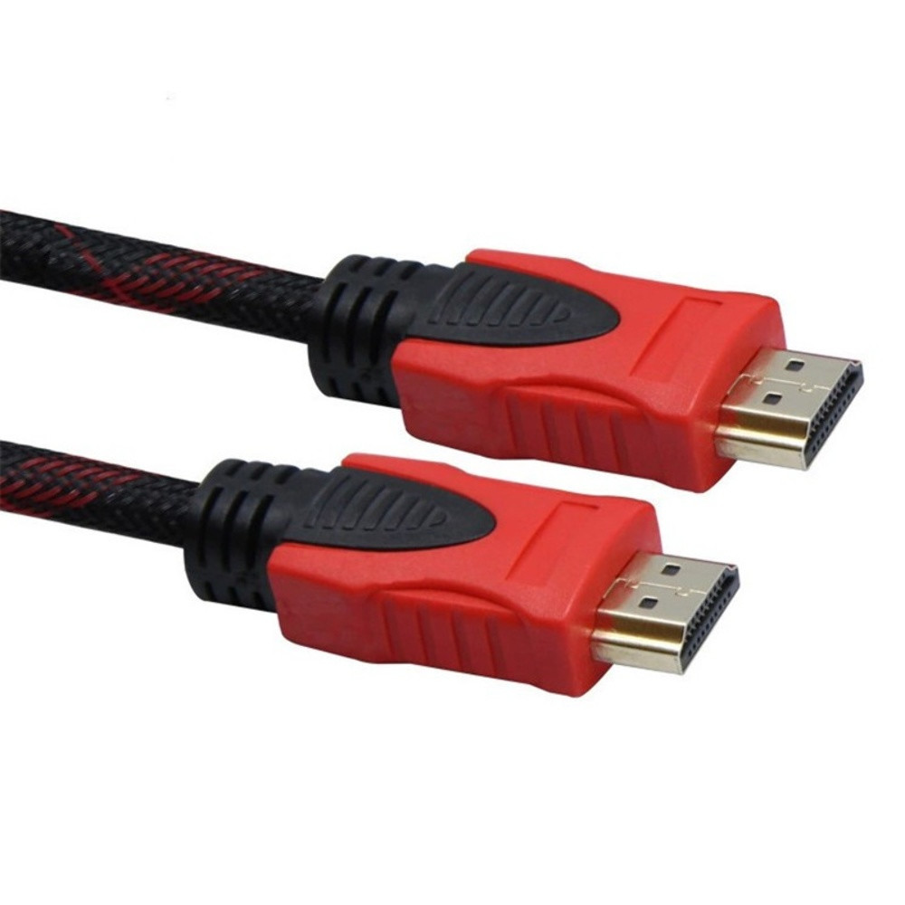 Кабель HDMI to HDMI, 3m, Black-Red - 5