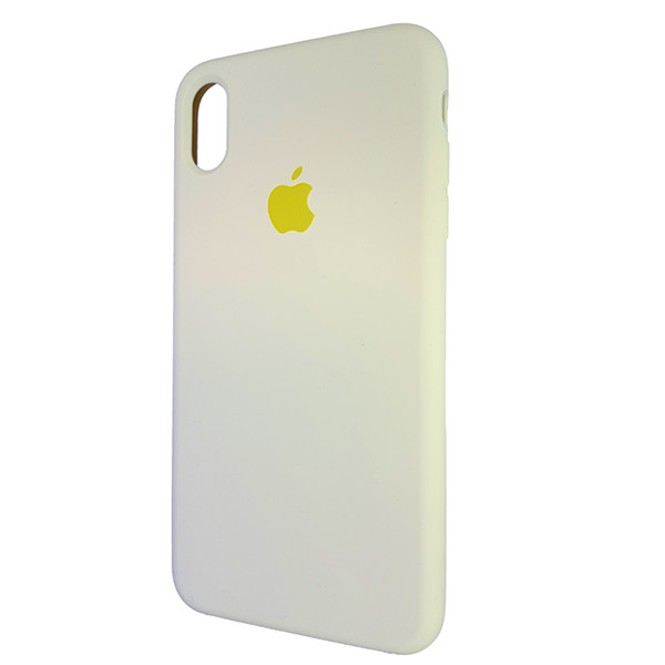 Чохол Copy Silicone Case iPhone XS Max Cream (51) - 2