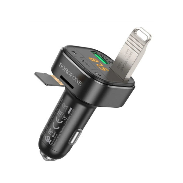 FM-модулятор Borofone BC43, Black - 3