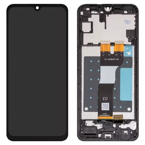 Дисплейний модуль для Samsung A057 Galaxy A05s, з рамкою, High Copy, Black - 1