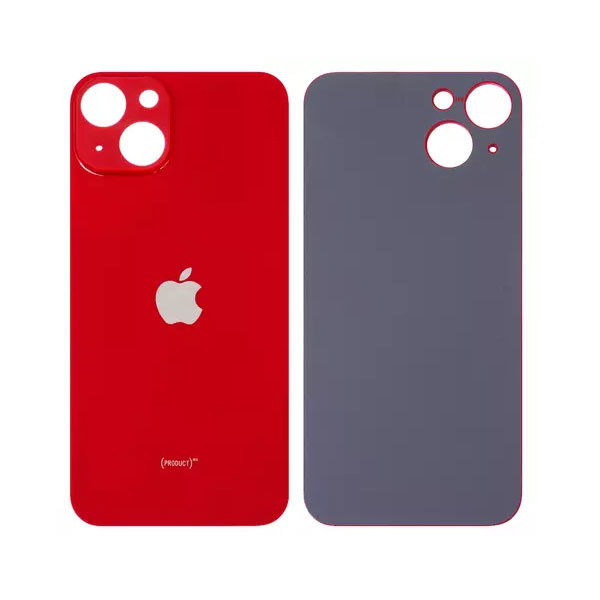 Задня кришка для iPhone 13, Original (PRC), Big Hole, Red - 1