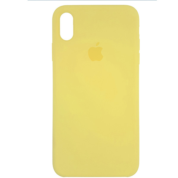 Чохол Copy Silicone Case iPhone XS Max Flash Yellow (32) - 3