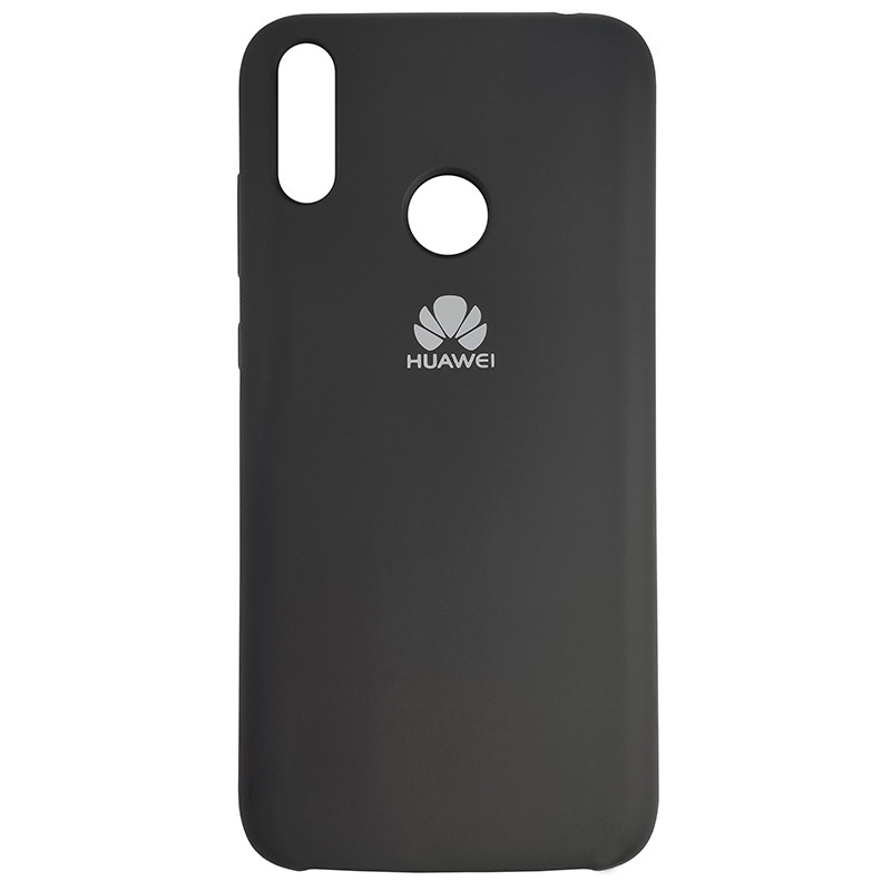 Чохол Silicone Case for Huawei Y7 2019 Black (18) - 1