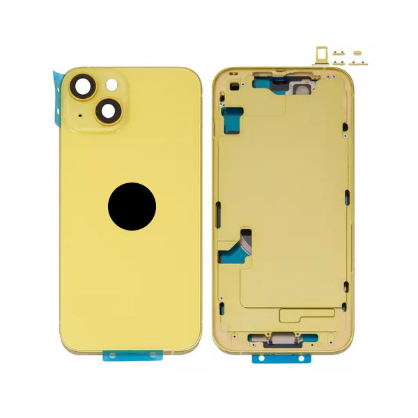 Корпус для iPhone 14, Original PRC, EU version, Yellow - 1