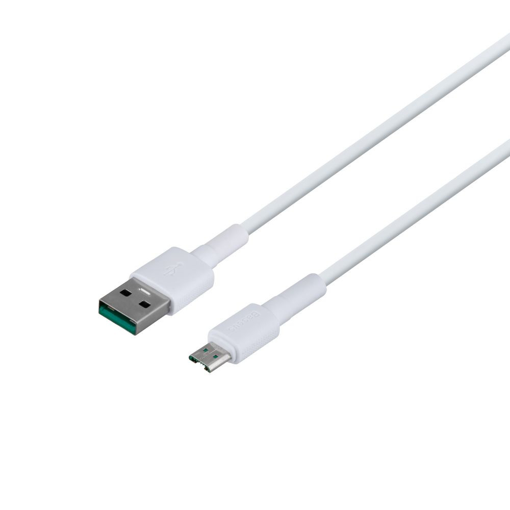 Кабель Baseus USB to Micro 4A 1m CAMSW-D White - 2