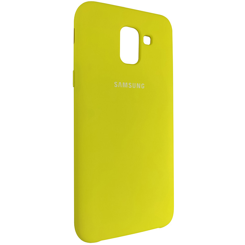 Чохол Silicone Case for Samsung J600 Yellow (4) - 2