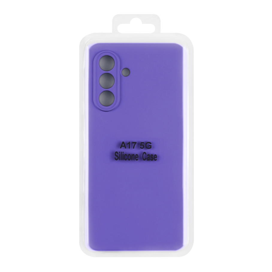 Чохол Silicone Cover для Samsung A175/A176 Galaxy A17, Elegant Purple - 3