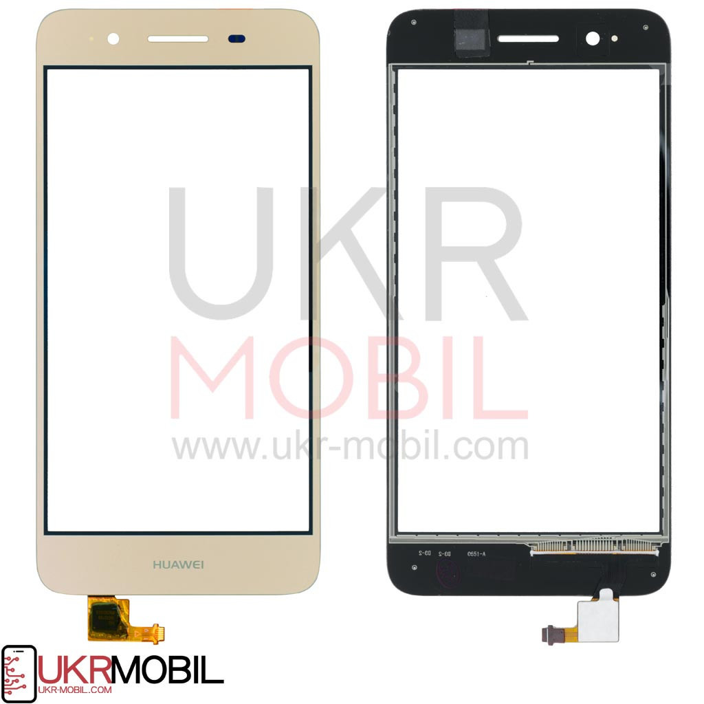 Сенсор (тачскрин) Huawei GR3 2016, Enjoy 5S (TAG-L01, TAG-L03, TAG-L21, TAG-L22), Gold - 1