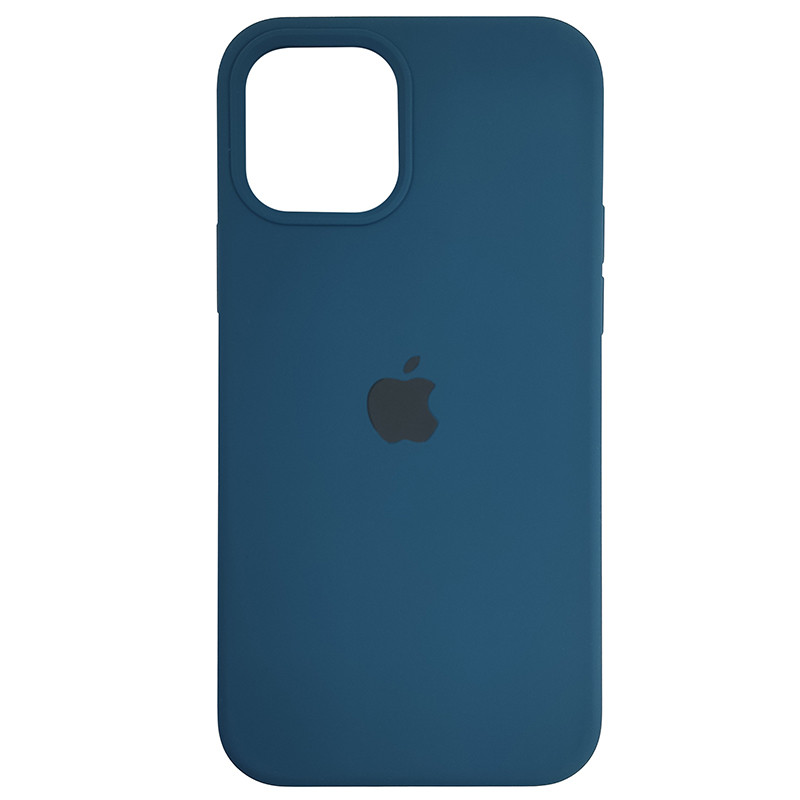 Чохол Copy Silicone Case iPhone 12/12 Pro Cosmos Blue (35) - 1