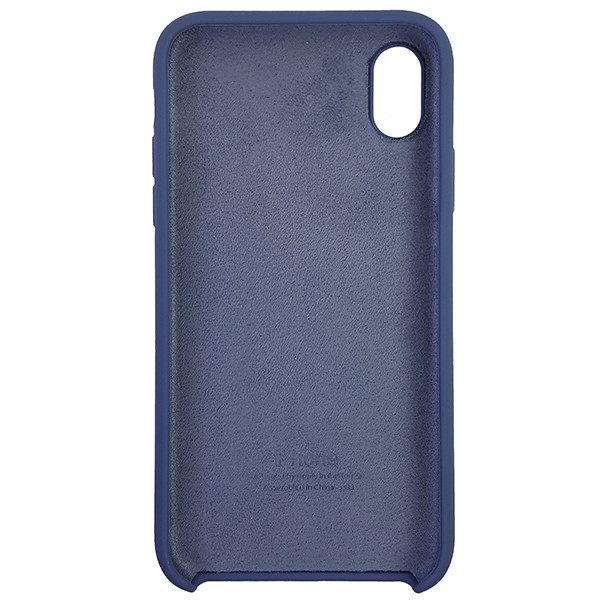 Чохол Copy Silicone Case iPhone XR Gray Blue (57) - 4