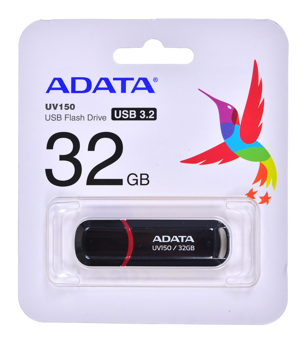 Flash A-DATA USB 3.2 UV150 32Gb Black - 3