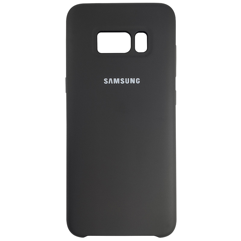 Чохол Silicone Case for Samsung S8 Black (18) - 1
