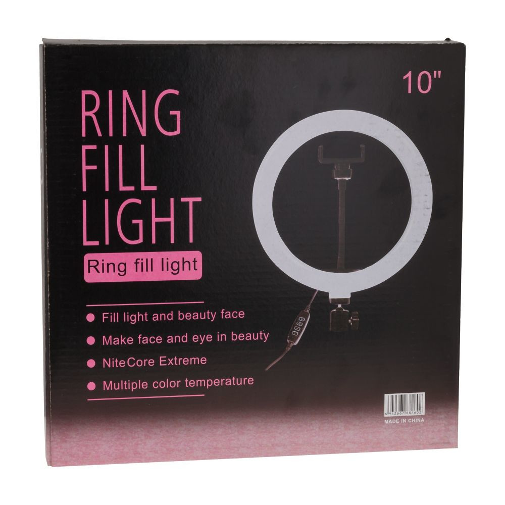 Кільцева лампа Fill Light 26cm (QX-260) Black - 1