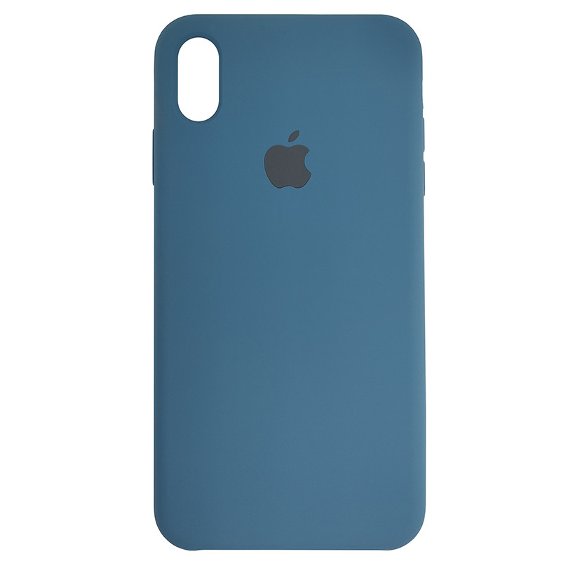 Чохол Copy Silicone Case iPhone XS Max Cosmos Blue (35) - 2
