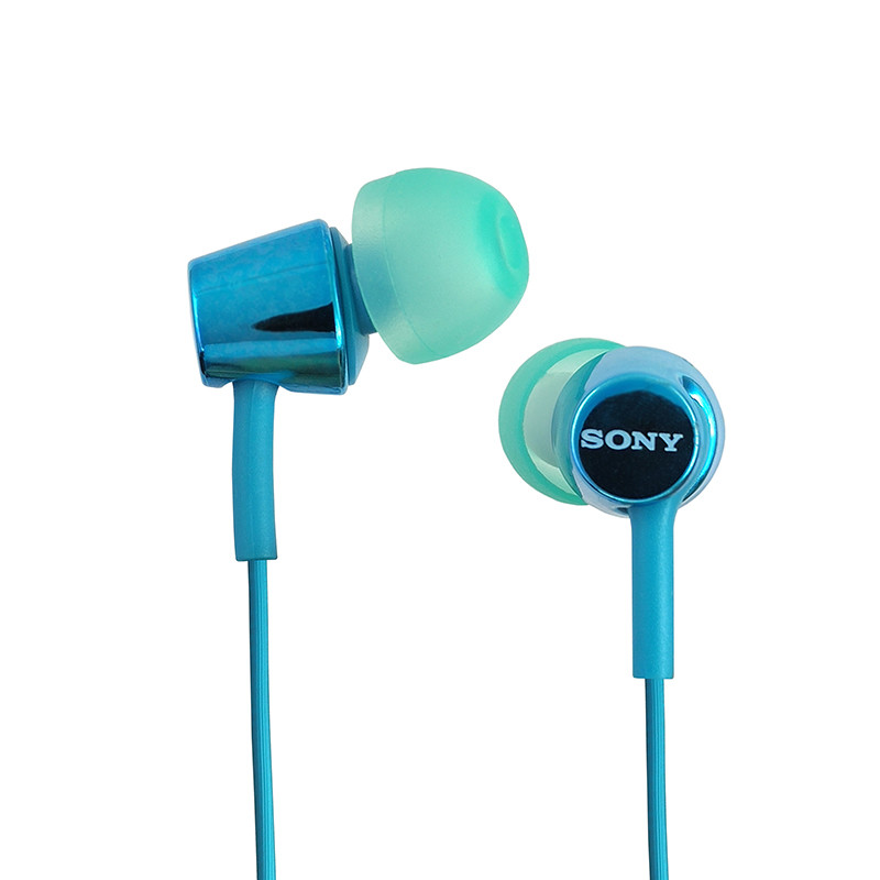 Гарнітура Sony MDR-EX155AP Blue - 1