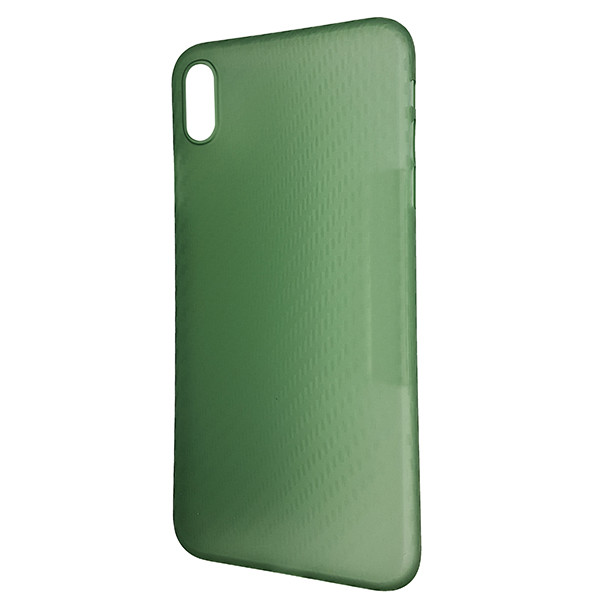 Чохол Anyland Carbon Ultra thin для Apple iPhone XS Max Green - 2