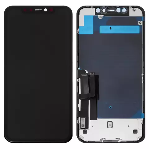 Дисплейний модуль для iPhone 11, Copy, TFT, YOUDA, Black - 1