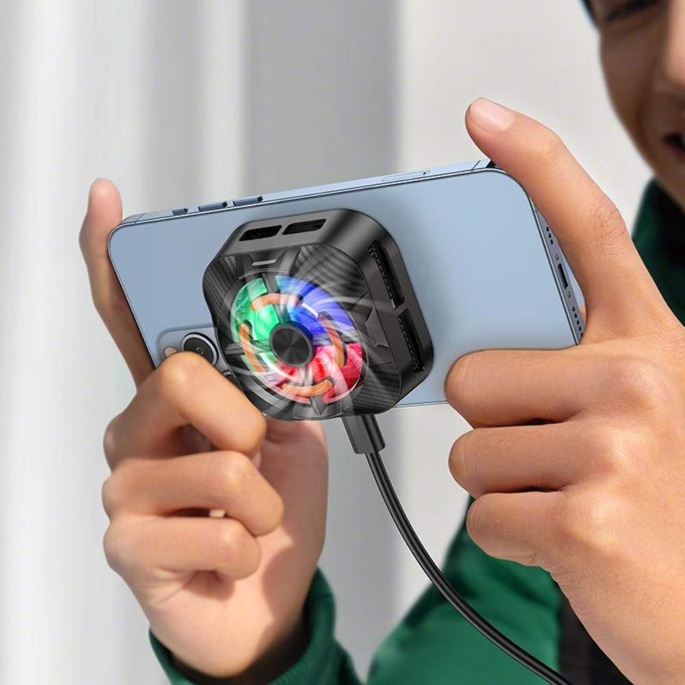 Мобільний кулер Borofone BG15, Black - 2