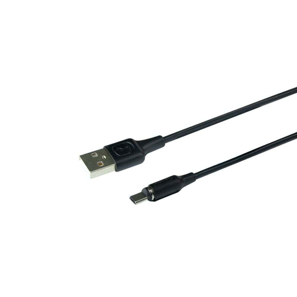 Кабель Borofone BX41 Amiable Magnetic, Type-C, 1m, 2.4A, Black - 1