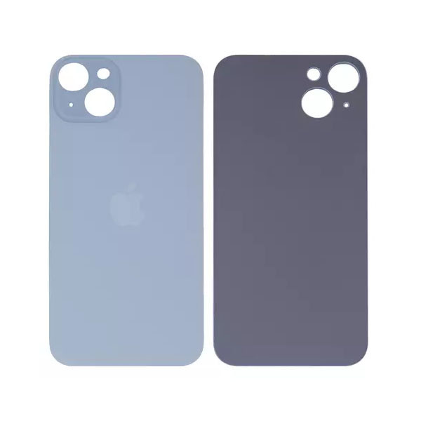 Задня кришка для iPhone 15 Plus, High Copy, Big Hole, Blue - 1