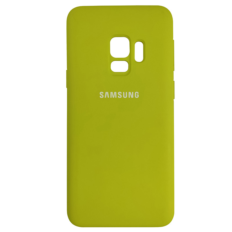 Чохол Silicone Case for Samsung S9 Sun Yellow (43) - 1