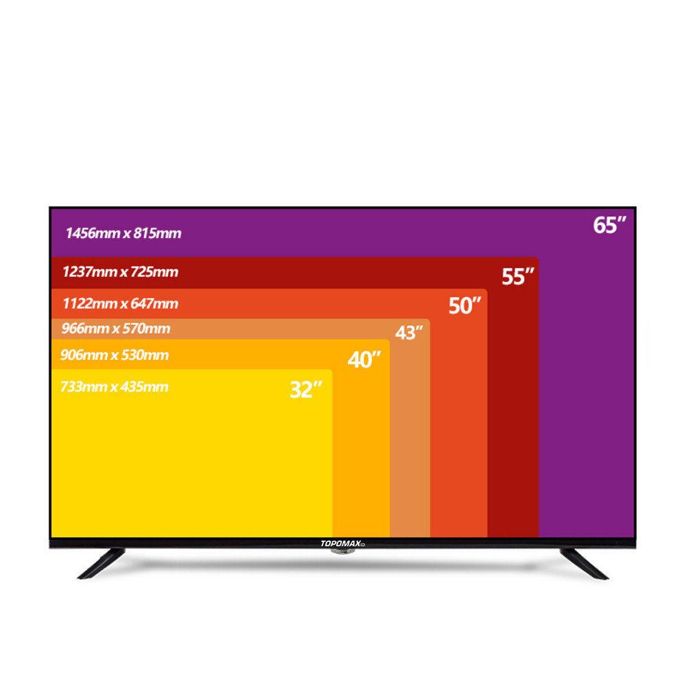 Телевізор Topomax 43", TM43UHSBK, LED, Smart TV, 4K Ultra HD - 9