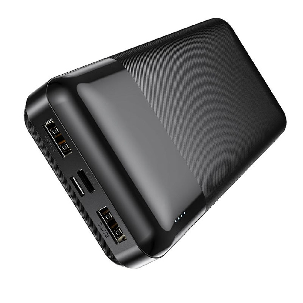 Універсальна мобільна батарея Hoco J72A, 20000 mAh, Black - 1