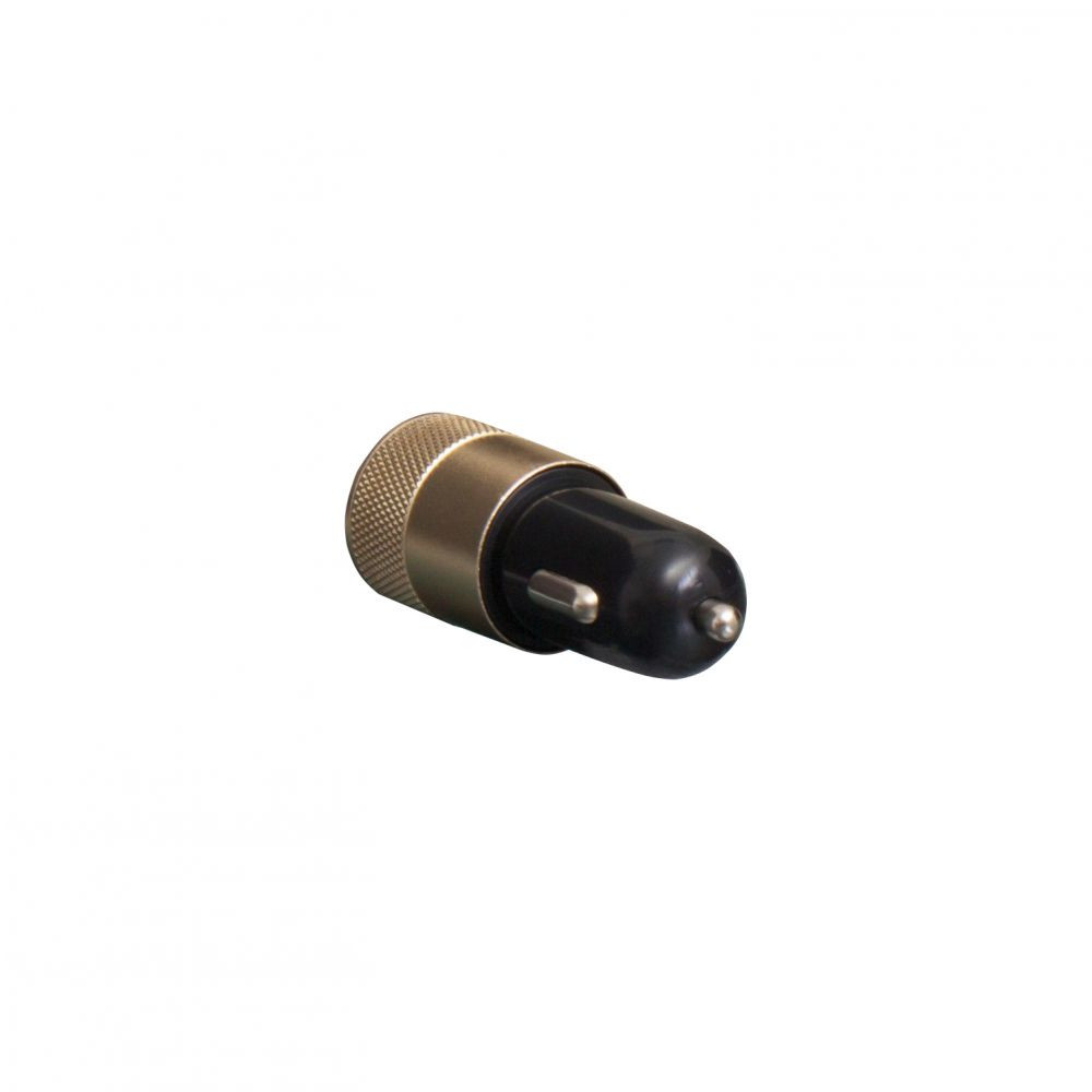 Автомобільний Зарядний Пристрій M-06 2 USB 2100 mAh Black-Dark Gray - 6
