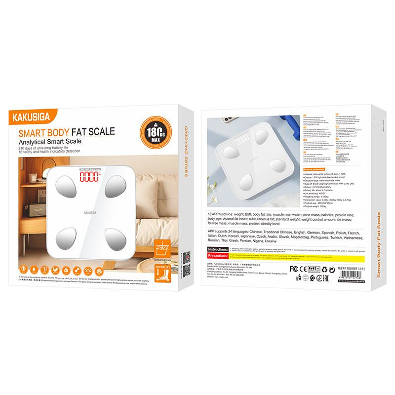 Смарт-ваги Kakusiga KSC-1575, White - 6