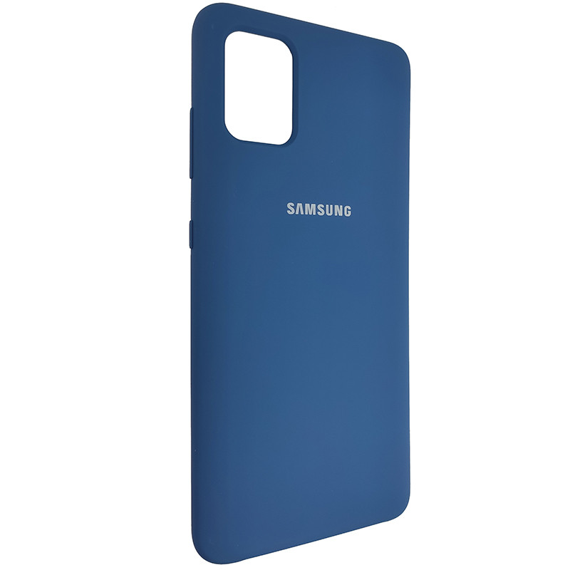 Чохол Silicone Case for Samsung A51 Cobalt Blue (40) - 2
