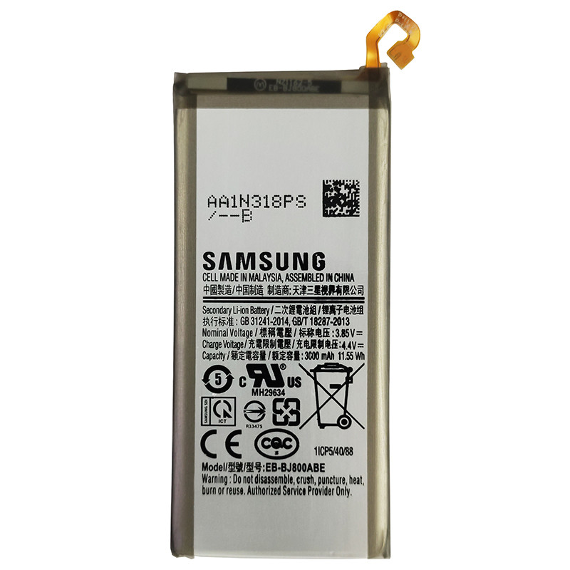 Акумулятор Original Samsung Galaxy J6 2018 (EB-BJ800ABE) (3000 mAh) - 1