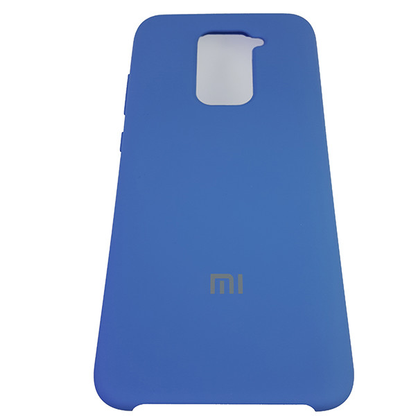 Чохол Silicone Case for Xiaomi Redmi Note 9 Blue (3) - 4