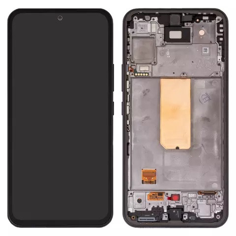 Дисплейний модуль для Samsung A546 Galaxy A54 5G, з рамкою, Original PRC, Black - 1