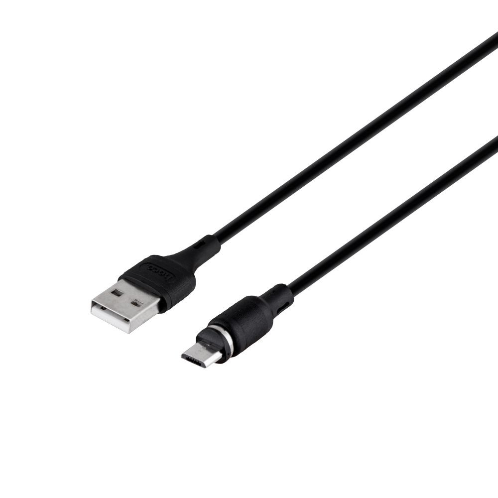 Кабель Hoco X52 Sereno Magnetic, Micro, 1m, 2.4A, Black - 1