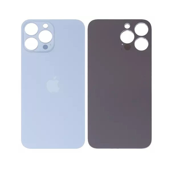 Задня панель корпуса для iPhone 13 Pro Max, блакитна, не потрібно знімати скло камери, Original (PRC - 1