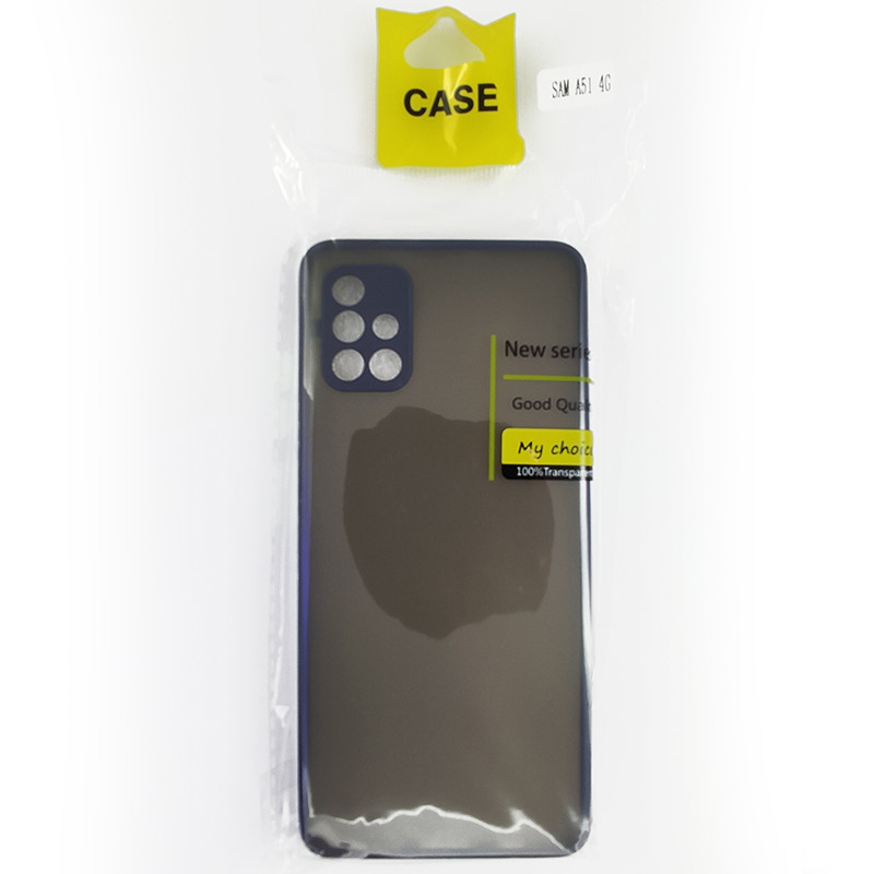 Чохол Totu Camera Protection для Samsung A51 Dark Blue - 4
