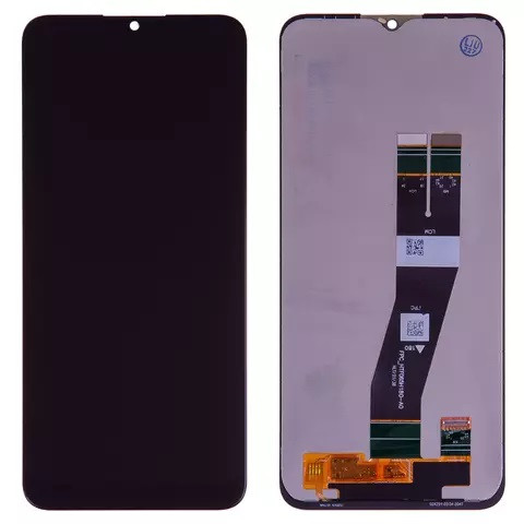 Дисплейний модуль для Samsung A037G Galaxy A03s, Original PRC, з чорним шлейфом, Black - 1