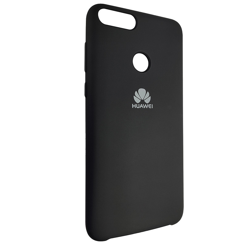 Чохол Silicone Case for Huawei PSmart/cx7s Black (18) - 2