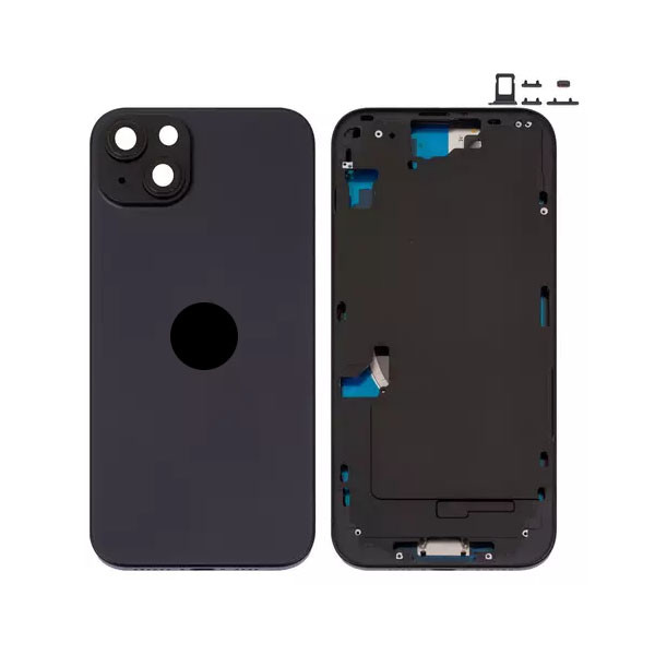 Корпус для iPhone 15 Plus, Original PRC, EU Version, Black - 1