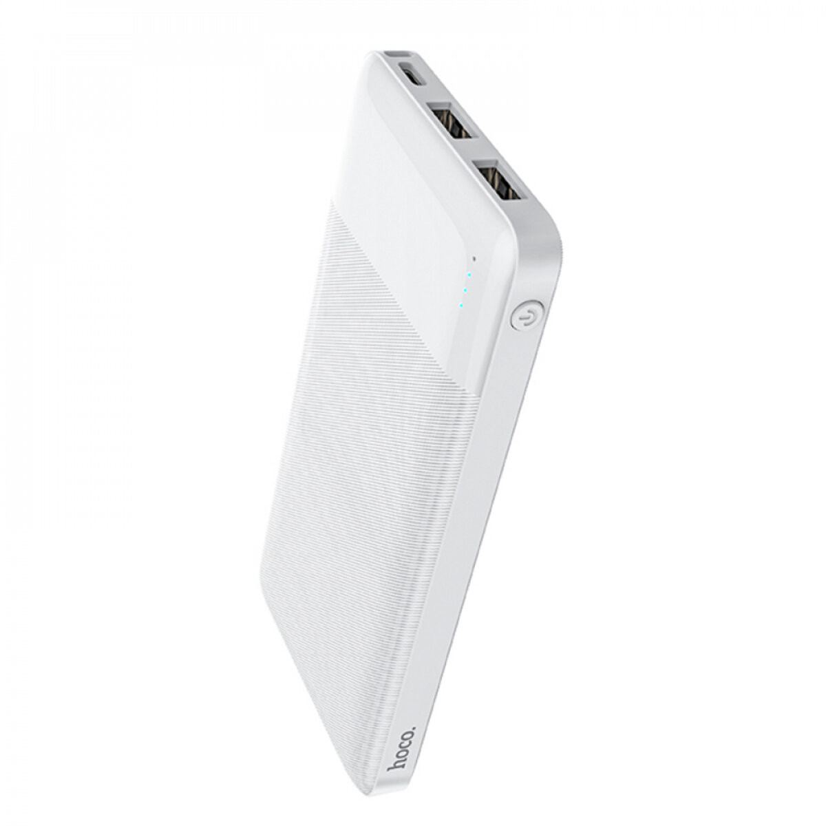 Універсальна мобільна батарея Hoco J72 Easy, 10000 mAh, White - 1