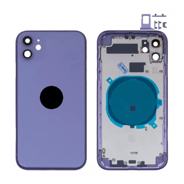 Корпус для iPhone 11, High Copy, Purpule - 1