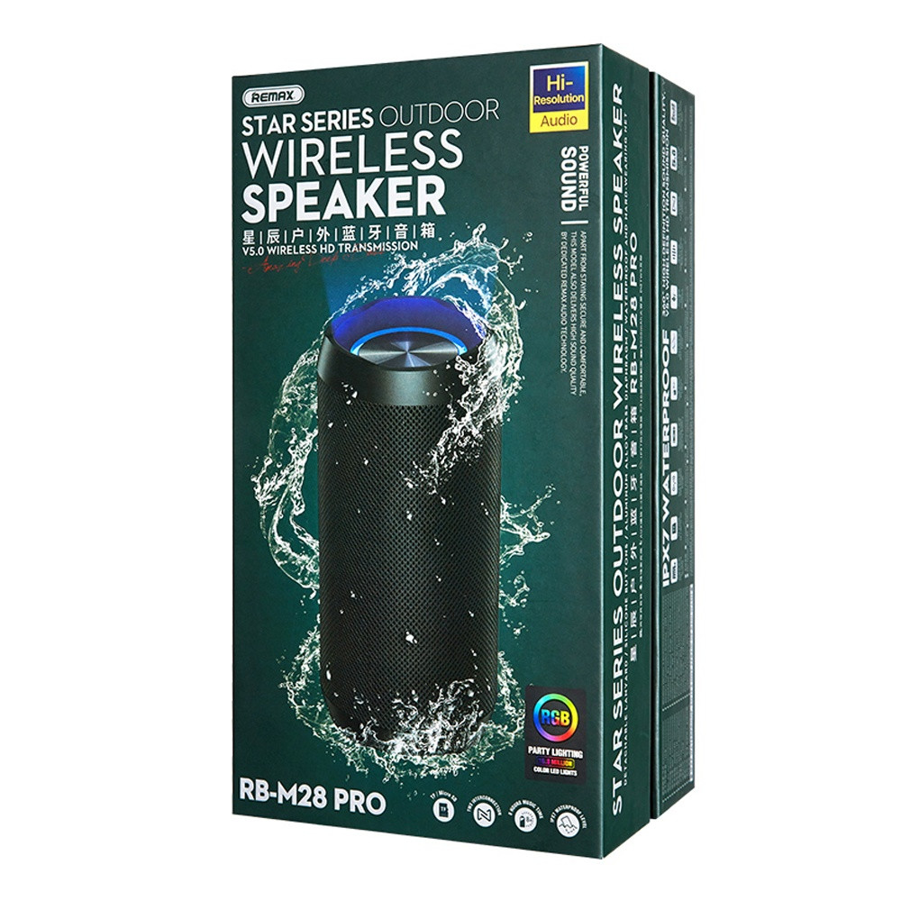Портативна колонка Remax RB-M28 Pro Black - 3