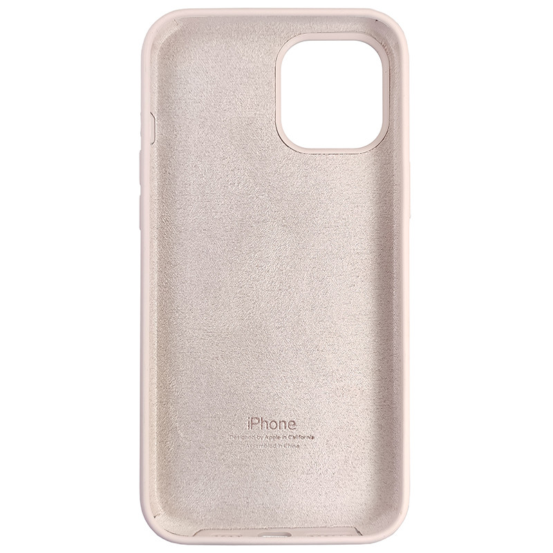 Чохол Copy Silicone Case iPhone 12/12 Pro Sand Pink (19) - 5